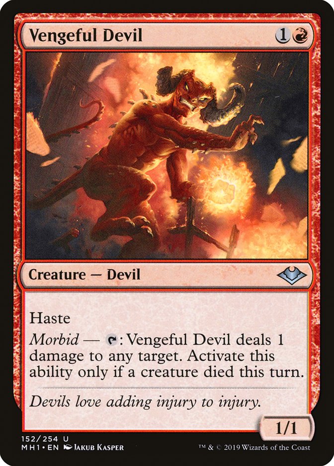 Vengeful Devil [Modern Horizons] | Anubis Games and Hobby