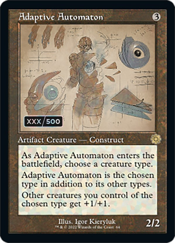 Adaptive Automaton (Retro Schematic) (Serialized) [The Brothers' War Retro Artifacts] | Anubis Games and Hobby