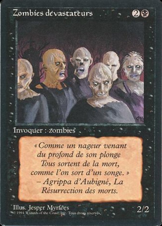 Scathe Zombies [Foreign Black Border] | Anubis Games and Hobby