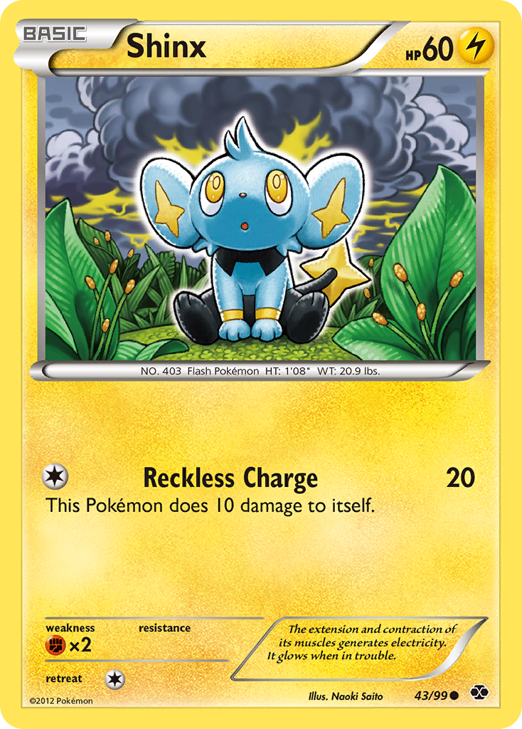 Shinx (43/99) [Black & White: Next Destinies] | Anubis Games and Hobby