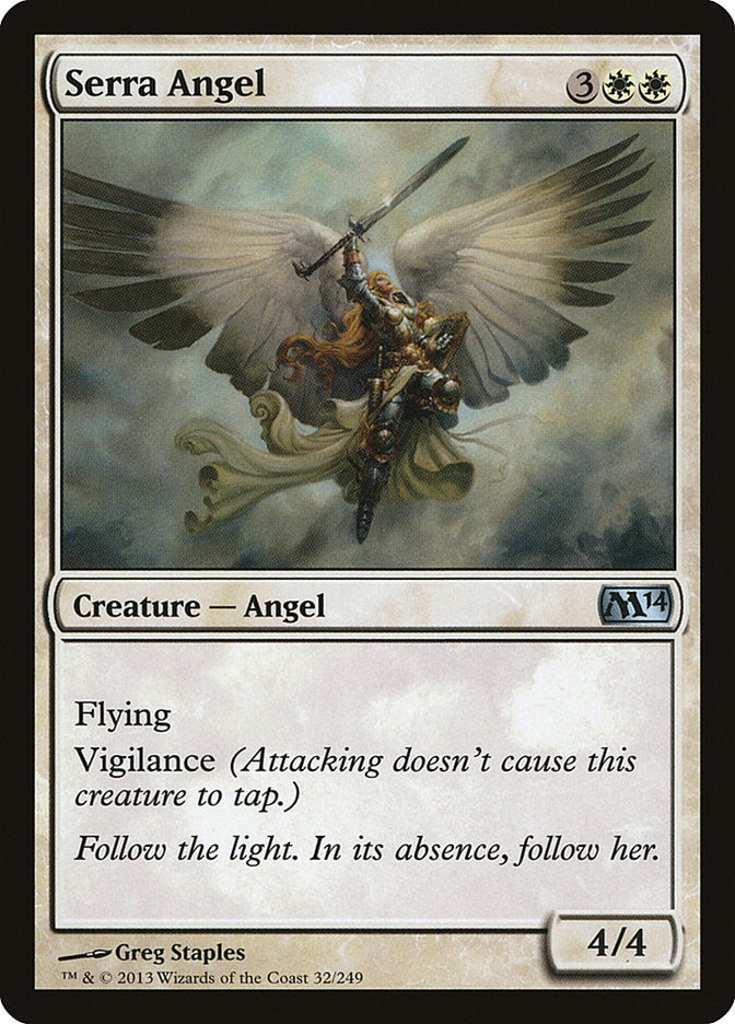 Serra Angel [Magic 2014] | Anubis Games and Hobby