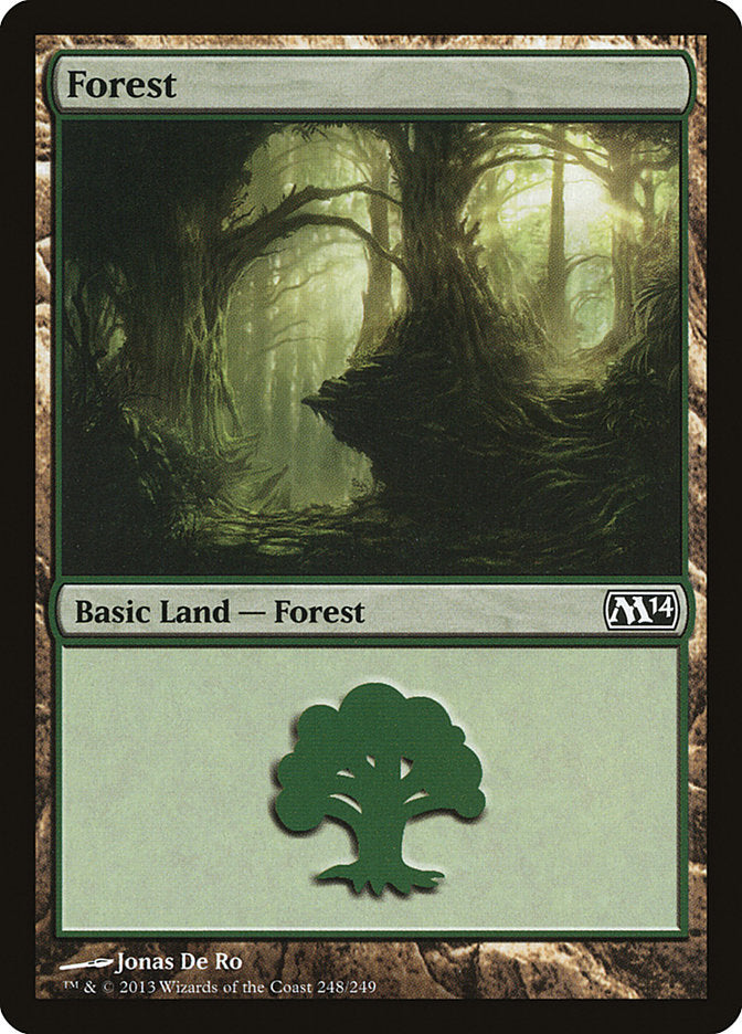 Forest (248) [Magic 2014] | Anubis Games and Hobby