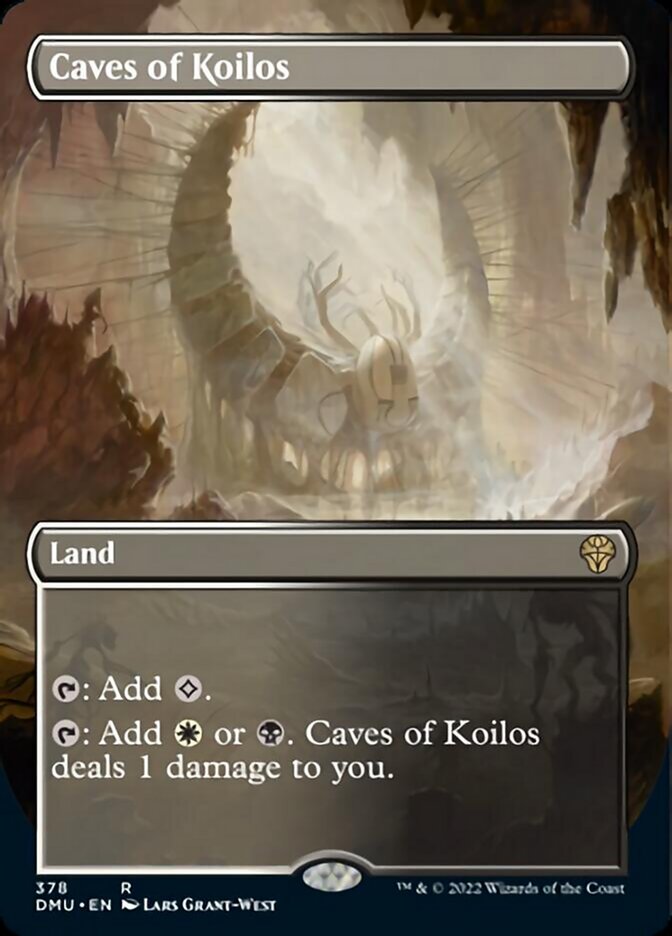 Caves of Koilos (Borderless Alternate Art) [Dominaria United] | Anubis Games and Hobby