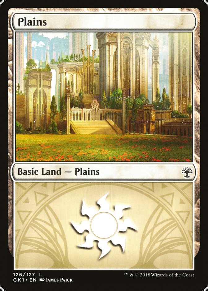 Plains (126) [Guilds of Ravnica Guild Kit] | Anubis Games and Hobby