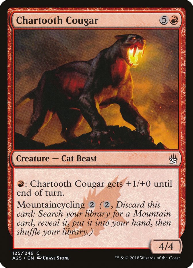 Chartooth Cougar [Masters 25] | Anubis Games and Hobby