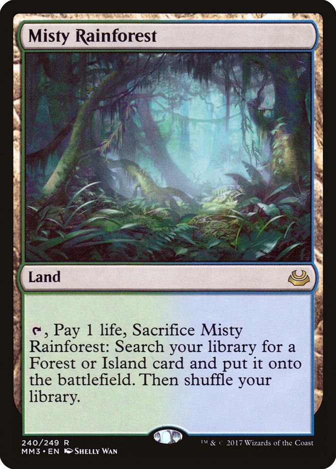 Misty Rainforest [Modern Masters 2017] | Anubis Games and Hobby