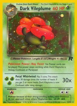 Dark Vileplume (13/82) [Team Rocket Unlimited] | Anubis Games and Hobby