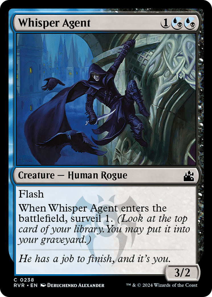 Whisper Agent [Ravnica Remastered] | Anubis Games and Hobby