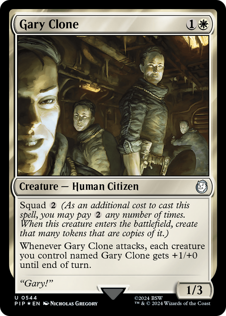 Gary Clone (Surge Foil) [Fallout] | Anubis Games and Hobby