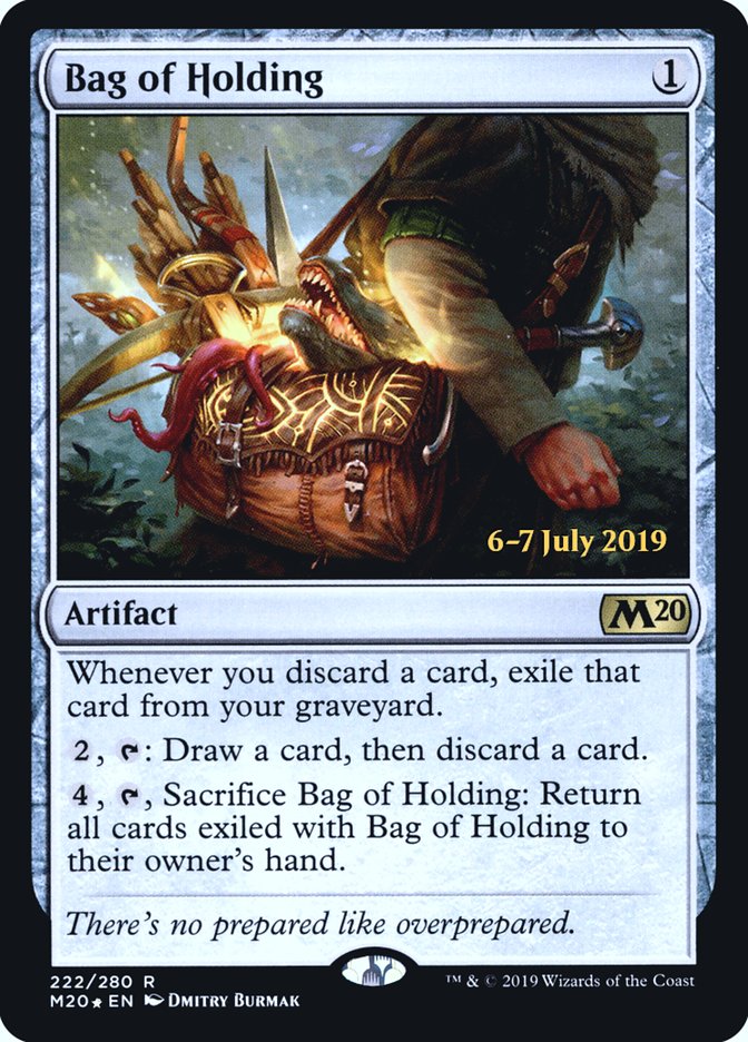 Bag of Holding [Core Set 2020 Prerelease Promos] | Anubis Games and Hobby