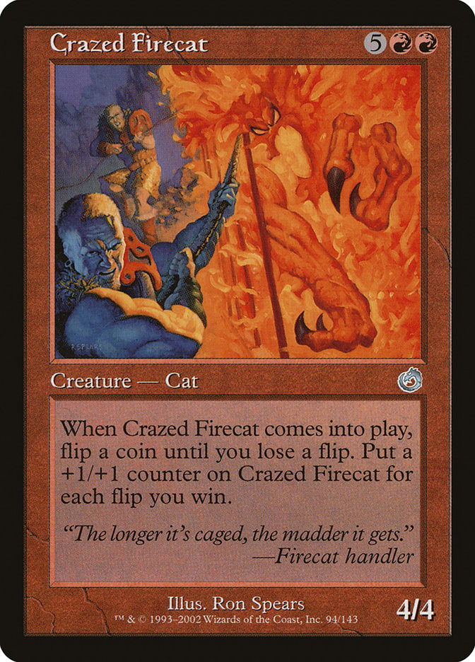 Crazed Firecat [Torment] | Anubis Games and Hobby