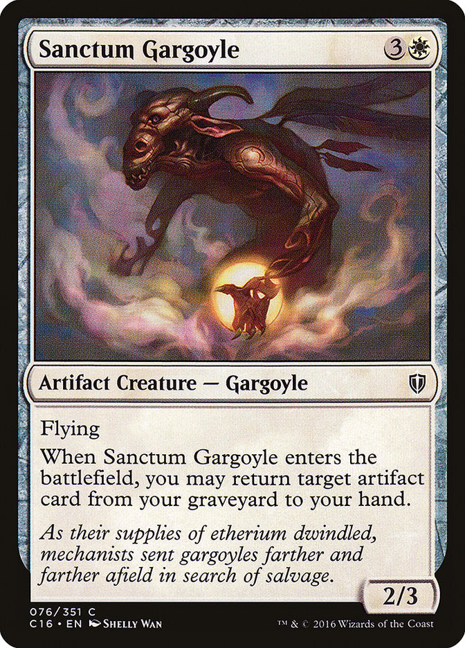 Sanctum Gargoyle [Commander 2016] | Anubis Games and Hobby