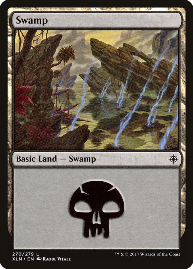 Swamp (270) [Ixalan] | Anubis Games and Hobby