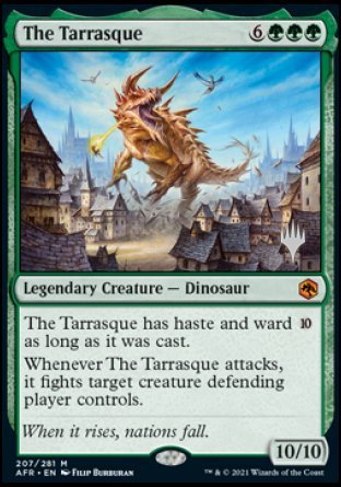 The Tarrasque (Promo Pack) [Dungeons & Dragons: Adventures in the Forgotten Realms Promos] | Anubis Games and Hobby