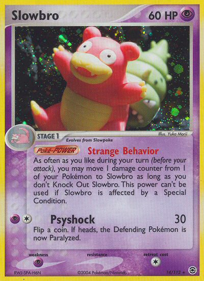 Slowbro (14/112) [EX: FireRed & LeafGreen] | Anubis Games and Hobby