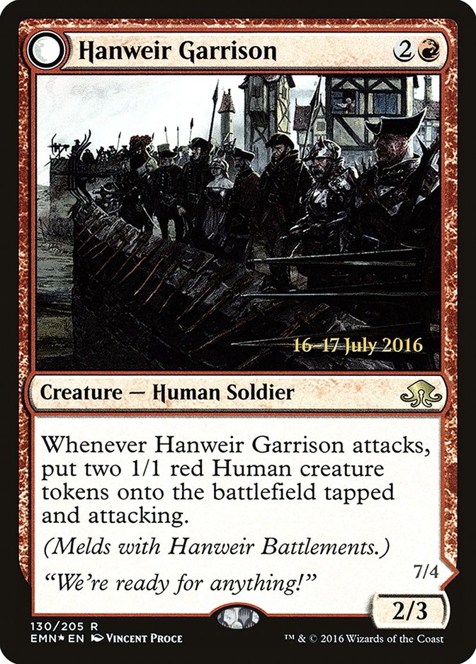 Hanweir Garrison [Eldritch Moon Prerelease Promos] | Anubis Games and Hobby