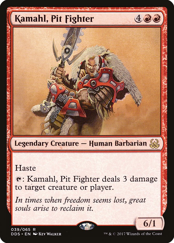 Kamahl, Pit Fighter [Duel Decks: Mind vs. Might] | Anubis Games and Hobby