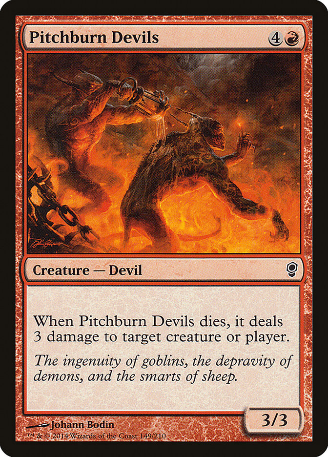 Pitchburn Devils [Conspiracy] | Anubis Games and Hobby