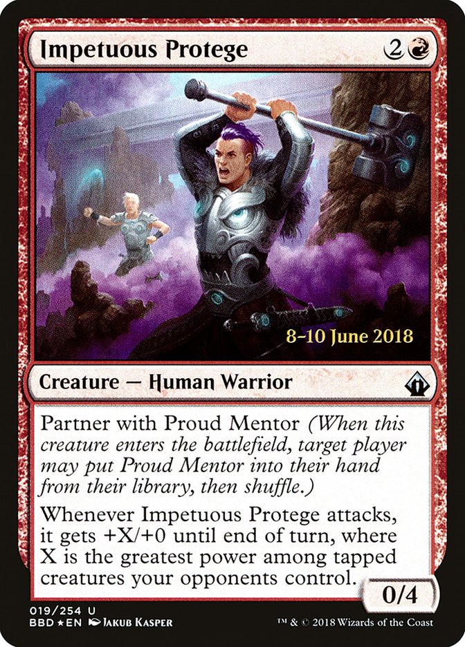 Impetuous Protege [Battlebond Prerelease Promos] | Anubis Games and Hobby