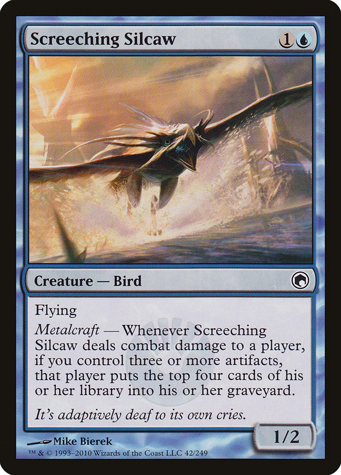 Screeching Silcaw [Scars of Mirrodin] | Anubis Games and Hobby