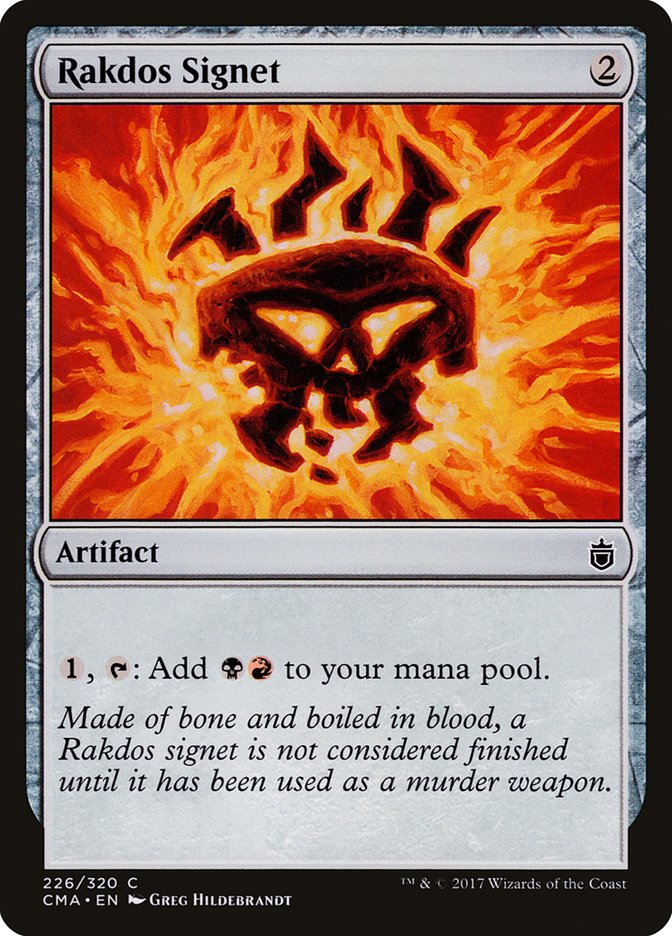 Rakdos Signet [Commander Anthology] | Anubis Games and Hobby