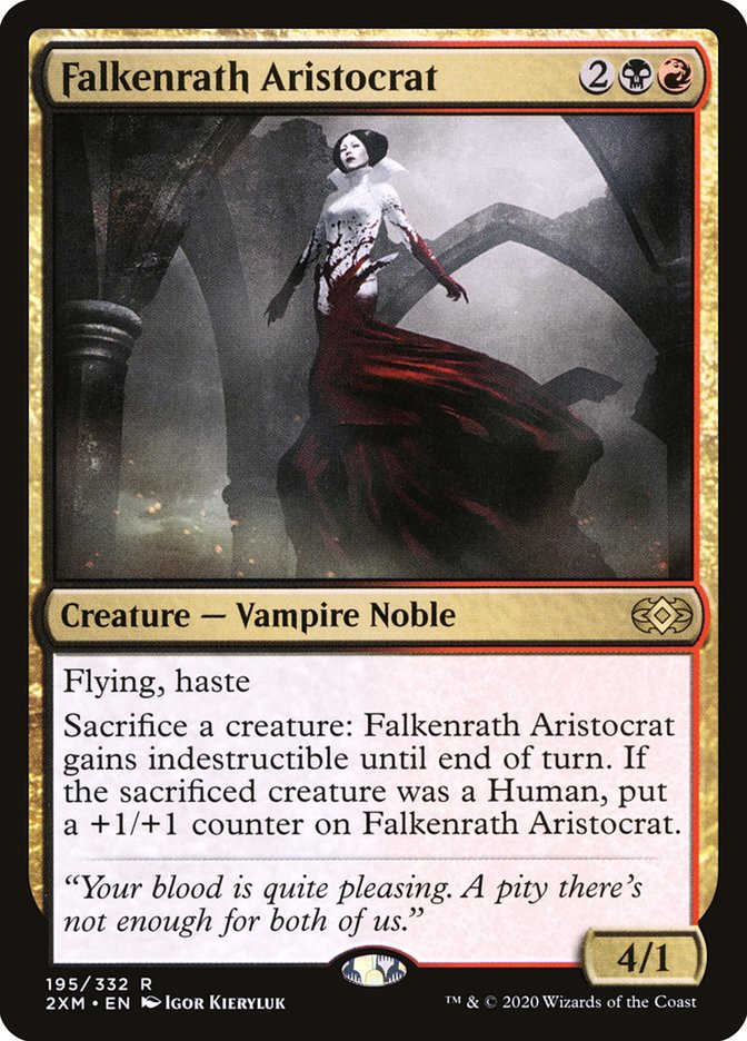 Falkenrath Aristocrat [Double Masters] | Anubis Games and Hobby