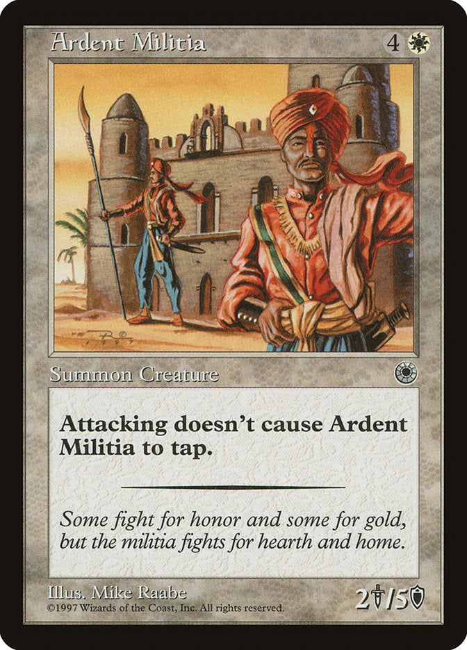 Ardent Militia [Portal] | Anubis Games and Hobby