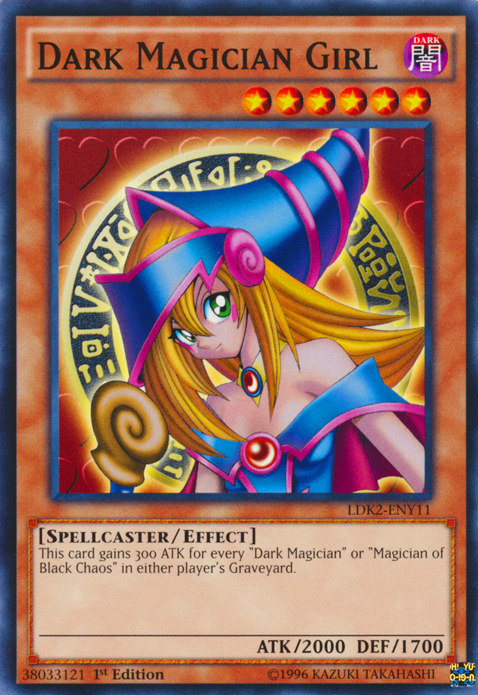 Dark Magician Girl [LDK2-ENY11] Common | Anubis Games and Hobby