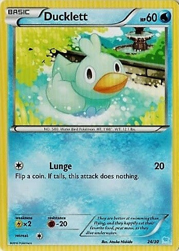 Ducklett (24/30) [XY: Trainer Kit 3 - Suicune] | Anubis Games and Hobby