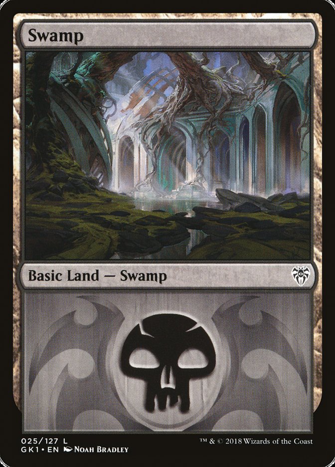 Swamp (25) [Guilds of Ravnica Guild Kit] | Anubis Games and Hobby