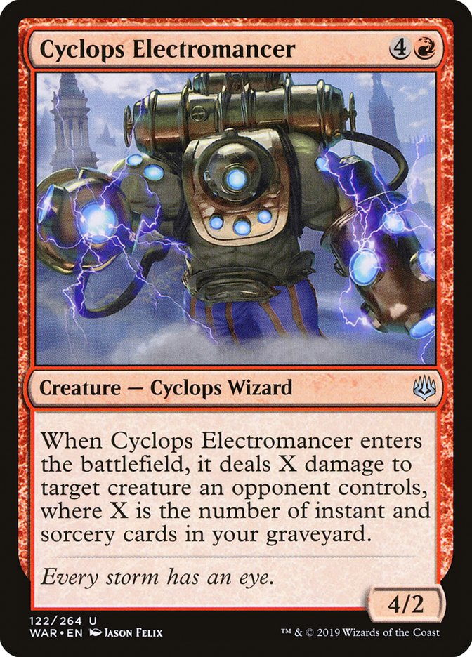 Cyclops Electromancer [War of the Spark] | Anubis Games and Hobby