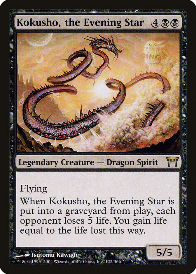 Kokusho, the Evening Star [Champions of Kamigawa] | Anubis Games and Hobby