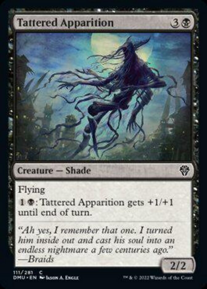 Tattered Apparition [Dominaria United] | Anubis Games and Hobby
