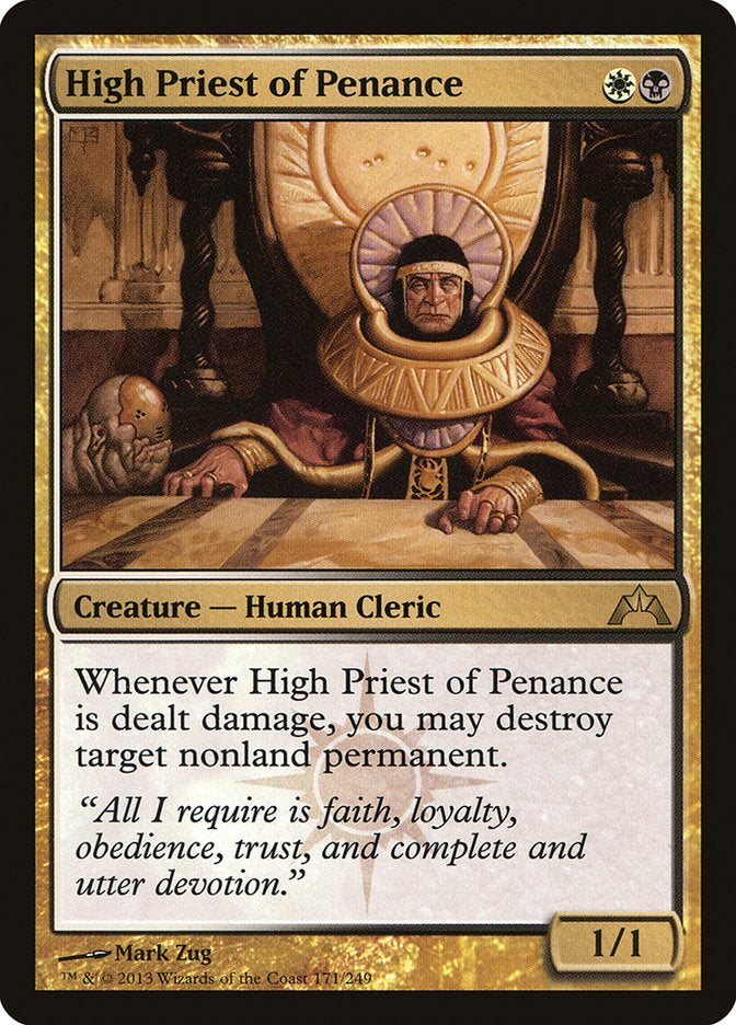 High Priest of Penance [Gatecrash] | Anubis Games and Hobby