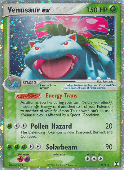 Venusaur ex (112/112) [EX: FireRed & LeafGreen] | Anubis Games and Hobby