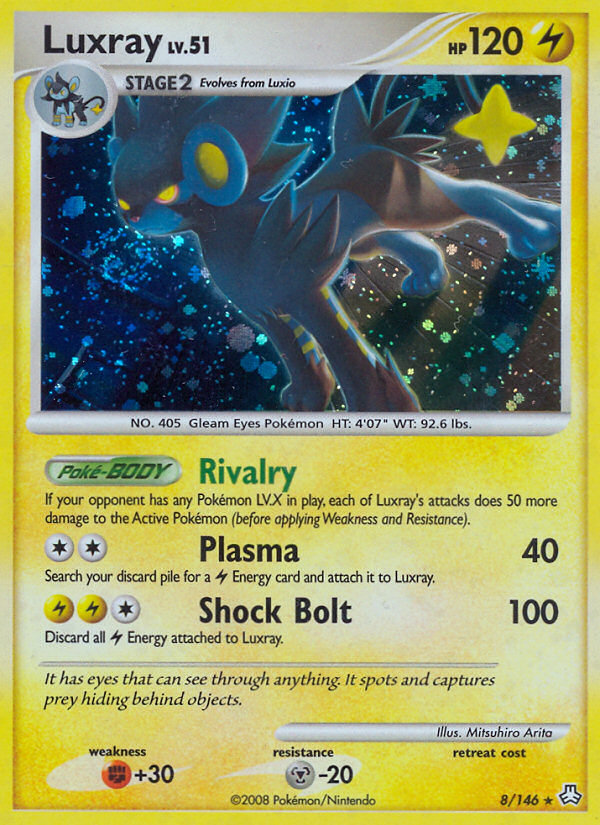 Luxray (8/146) [Diamond & Pearl: Legends Awakened] | Anubis Games and Hobby