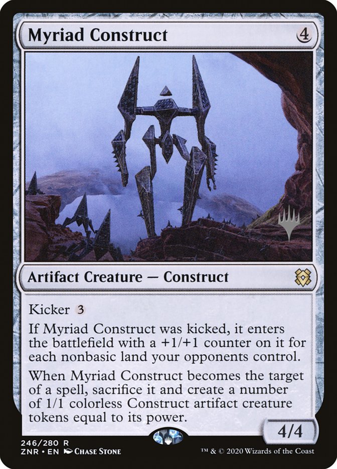 Myriad Construct (Promo Pack) [Zendikar Rising Promos] | Anubis Games and Hobby