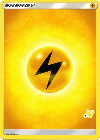 Lightning Energy (Pikachu Stamp #7) [Battle Academy 2020] | Anubis Games and Hobby