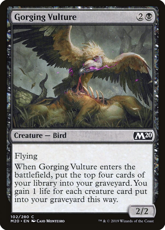 Gorging Vulture [Core Set 2020] | Anubis Games and Hobby