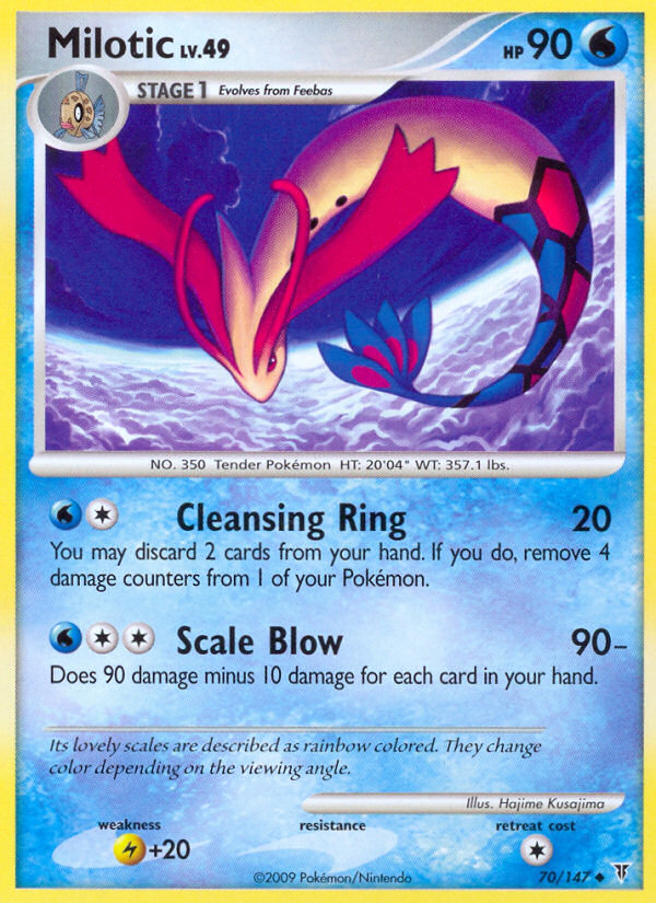 Milotic (70/147) [Platinum: Supreme Victors] | Anubis Games and Hobby