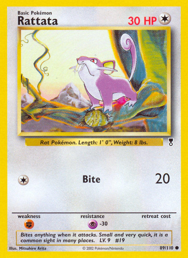 Rattata (89/110) [Legendary Collection] | Anubis Games and Hobby