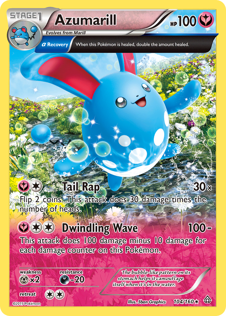 Azumarill (104/160) [XY: Primal Clash] | Anubis Games and Hobby
