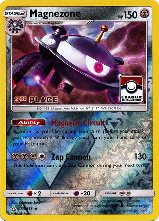 Magnezone (83/156) (League Promo 3rd Place) [Sun & Moon: Ultra Prism] | Anubis Games and Hobby