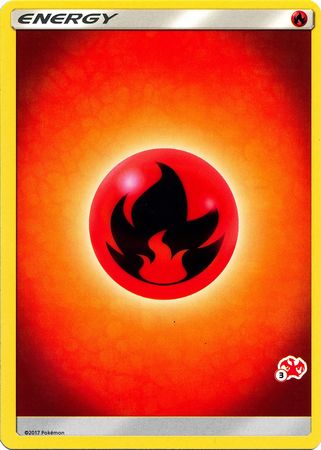 Fire Energy (Charizard Stamp #3) [Battle Academy 2020] | Anubis Games and Hobby