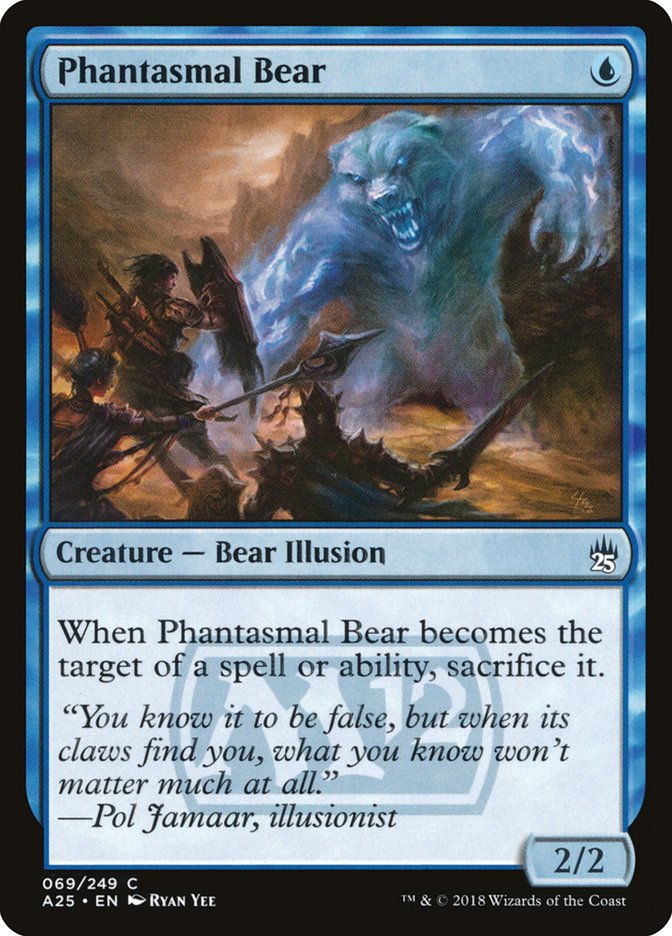 Phantasmal Bear [Masters 25] | Anubis Games and Hobby