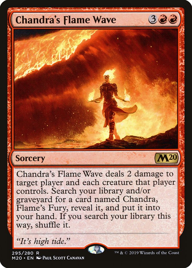 Chandra's Flame Wave [Core Set 2020] | Anubis Games and Hobby