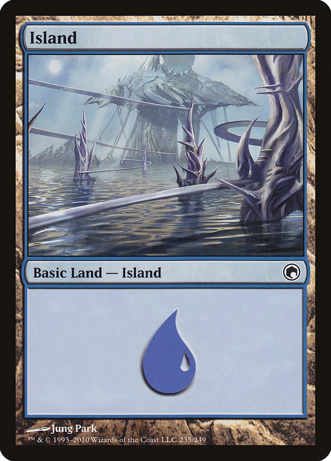 Island (235) [Scars of Mirrodin] | Anubis Games and Hobby