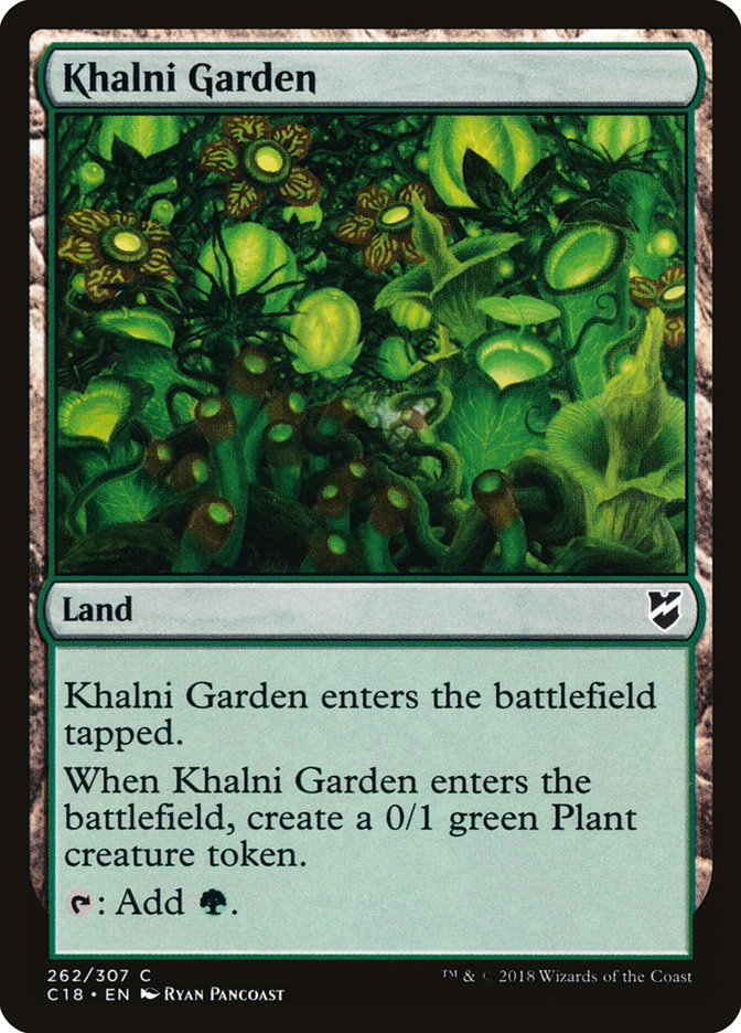Khalni Garden [Commander 2018] | Anubis Games and Hobby
