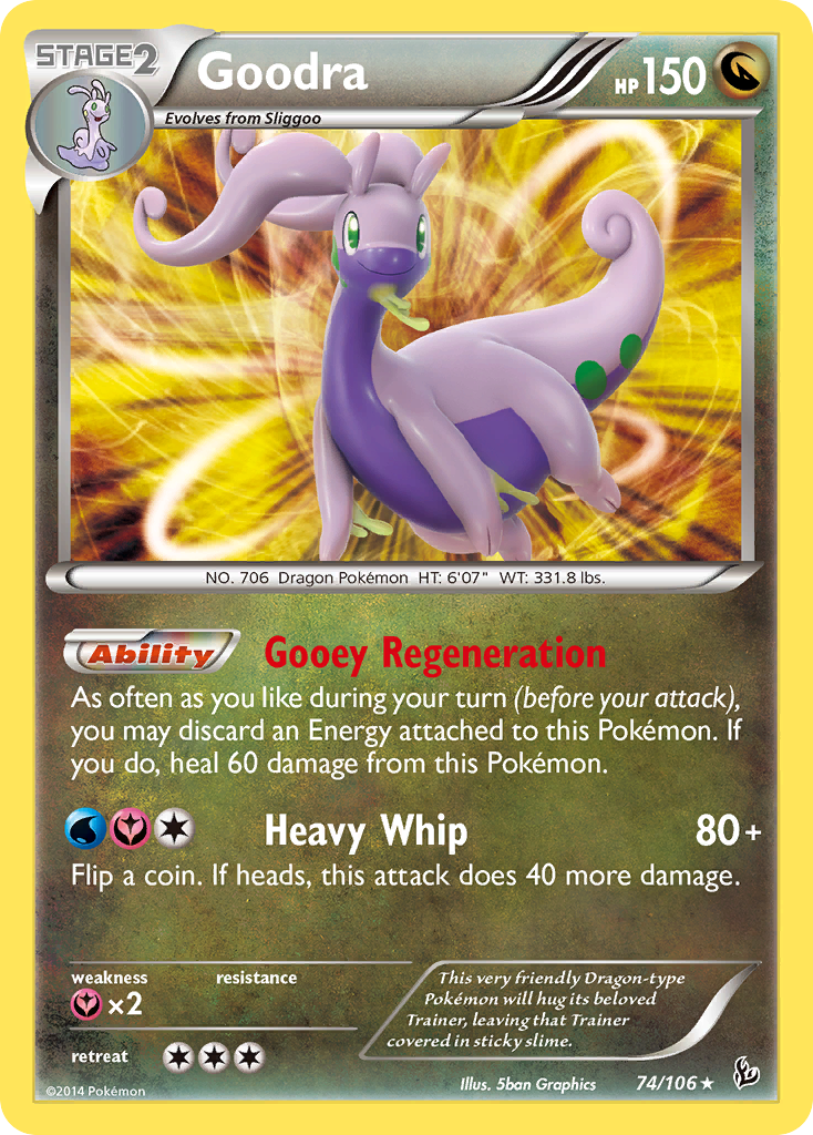 Goodra (74/106) [XY: Flashfire] | Anubis Games and Hobby