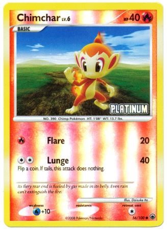 Chimchar (56/100) [Burger King Promos: 2009 Collection] | Anubis Games and Hobby
